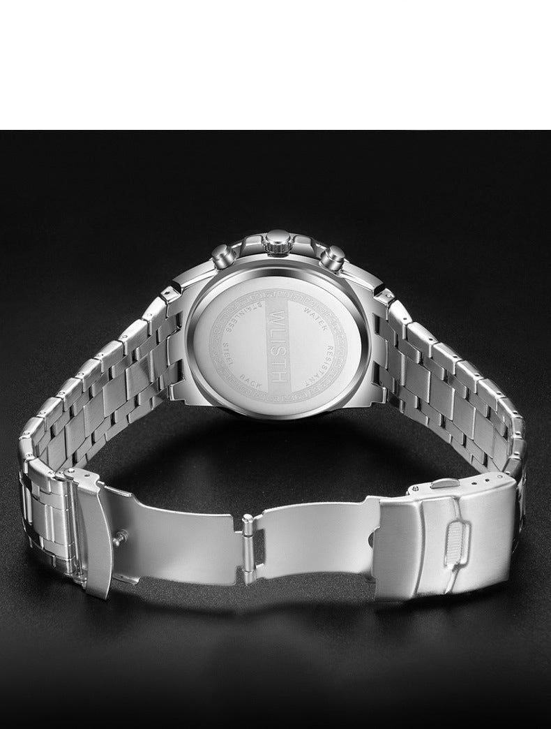 Silver Quartz Watch