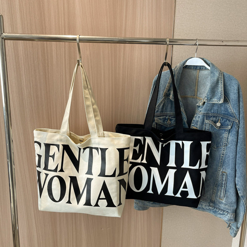 Gentle Women Canvas Tote Bag