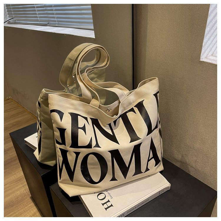 Gentle Women Canvas Tote Bag