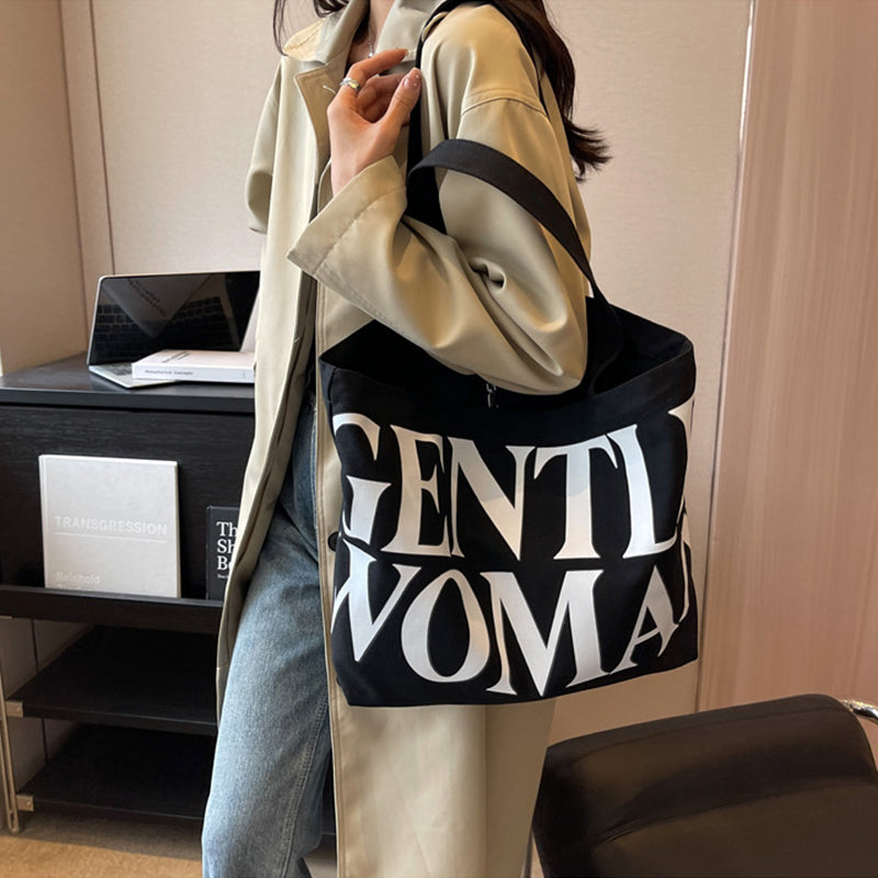 Gentle Women Canvas Tote Bag