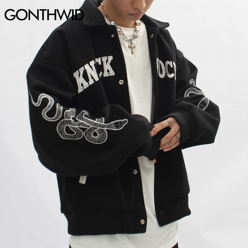 Snake Varsity Jacket